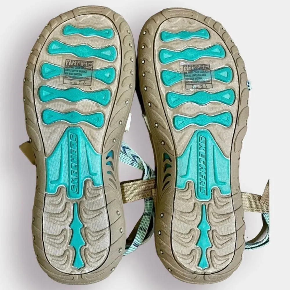 NEW Kid's Sketchers Chaco Like Water Outdoor Shoe Size 5  Teal